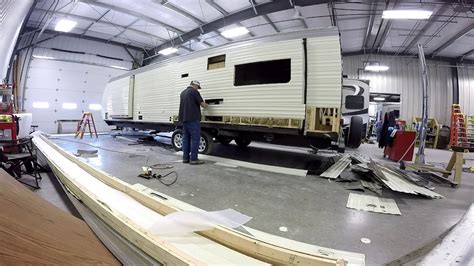 sheet metal camper|replacement rv metal siding panels.